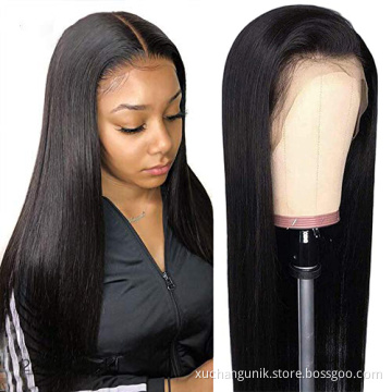 30 32 Inch Bone Straight Human Hair Wig 4x4 5x5 Hd Lace Closure Wigs For Black Women Transparent Straight Front Wig Pre Plucked
